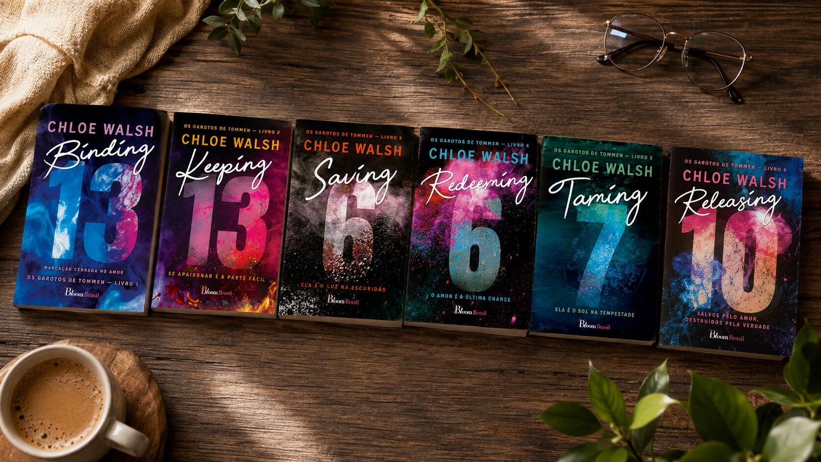 Boys of Tommen em ordem: os 6 livros de Chloe Walsh