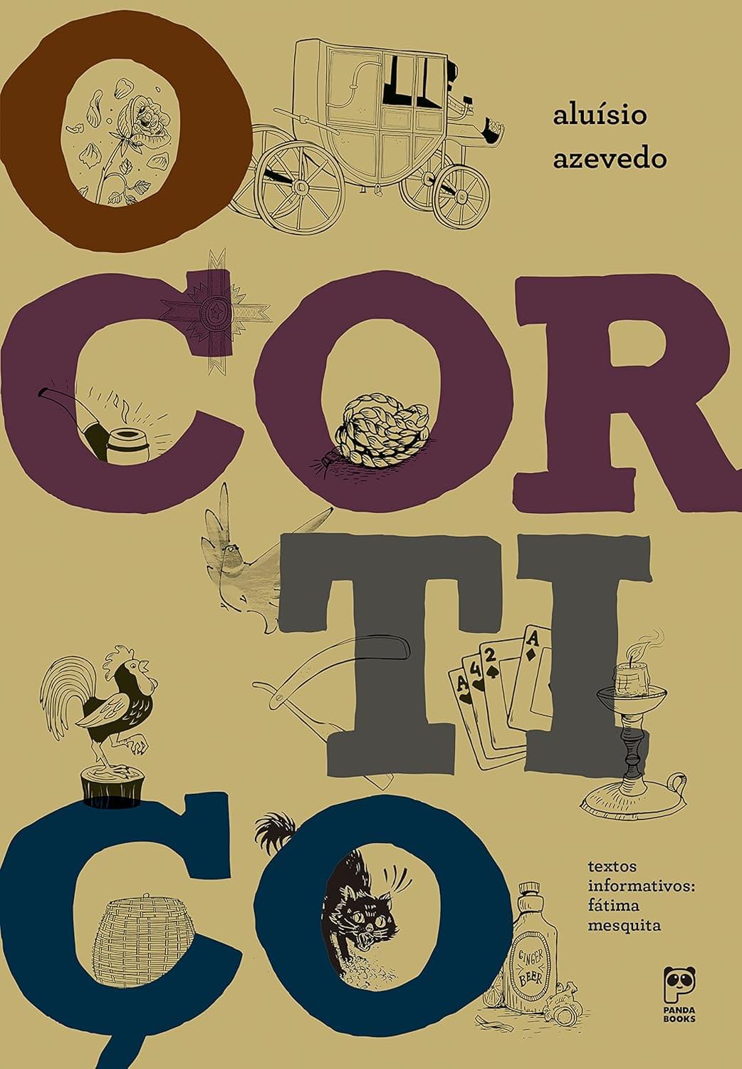 Capa de O Cortiço, de Aluísio Azevedo, edição da Panda Books