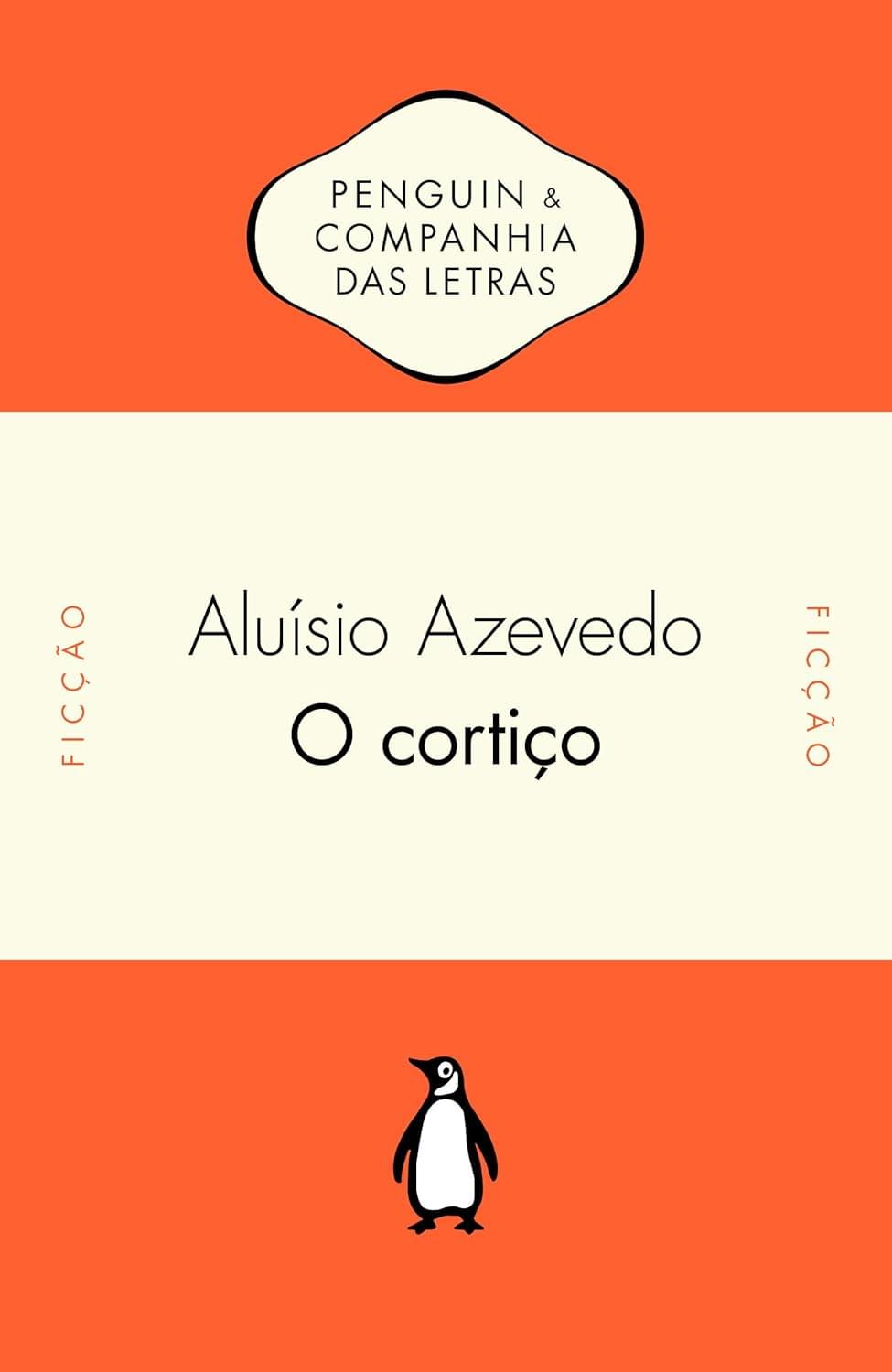Capa de O Cortiço, de Aluísio Azevedo, edição Penguin-Companhia